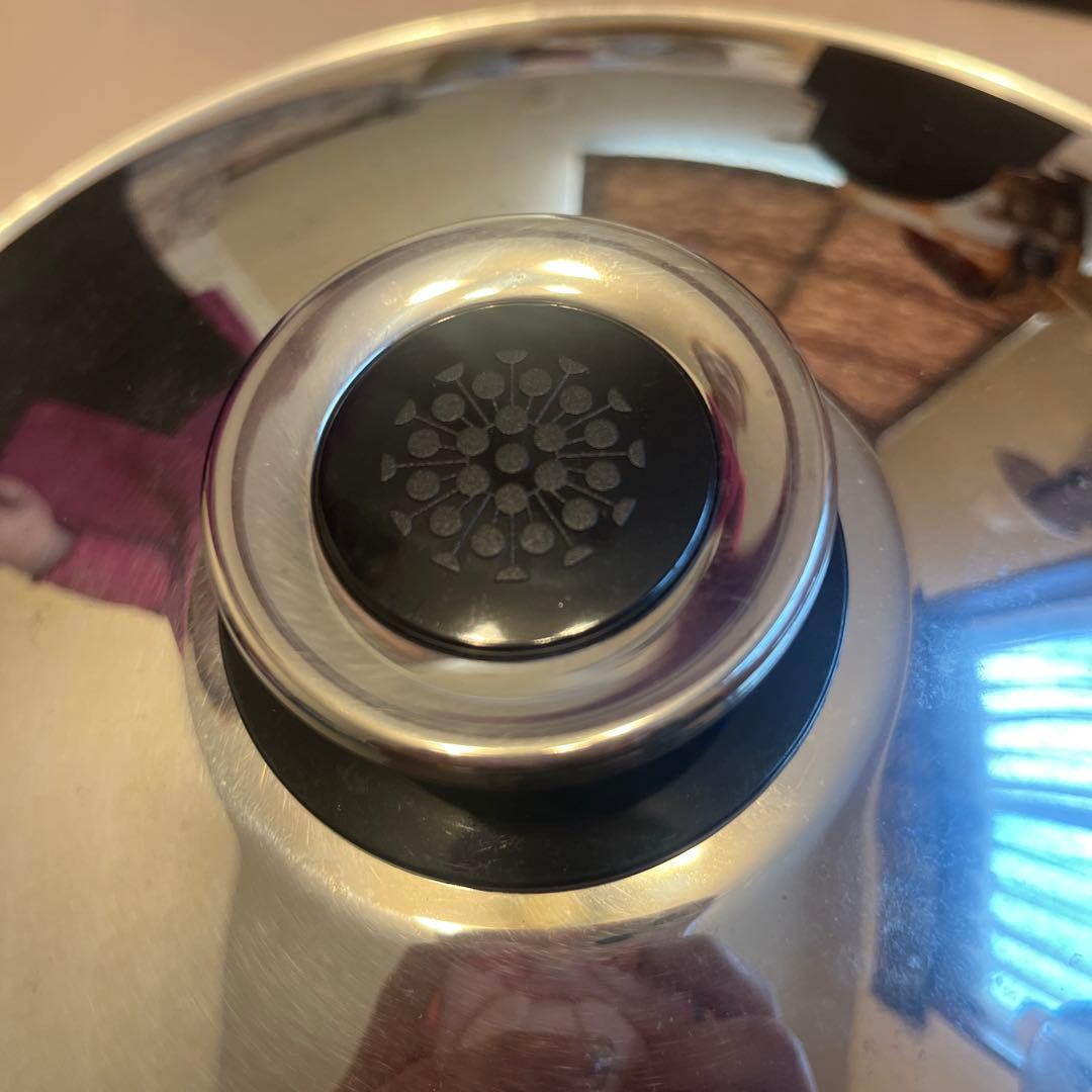 タッパーウエア 28センチステンレス製 両手鍋 料理用