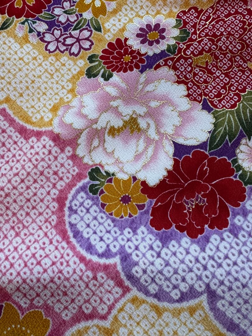 ✨美品✨式部浪漫✨高級七五三お祝い着セット✨3歳✨簡単着付け✨