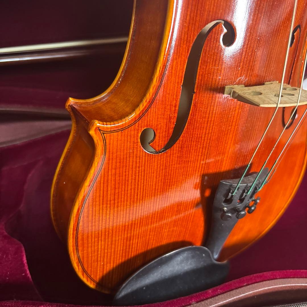良品】スズキ バイオリン No.520 4/4 1984年 虎杢 弓 ケース - メルカリ