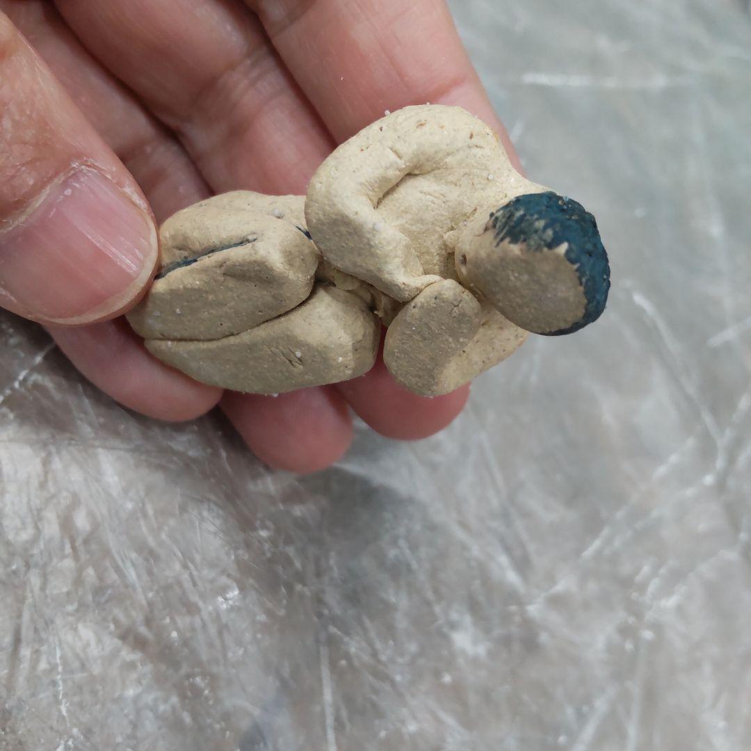 箸置き、裸体古代呉須