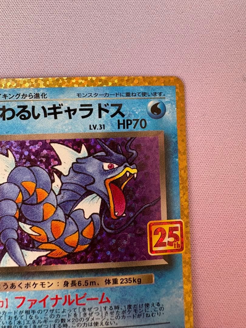わるいギャラドス プロモカードパック 25th ANNIVERSARY edi… - メルカリ