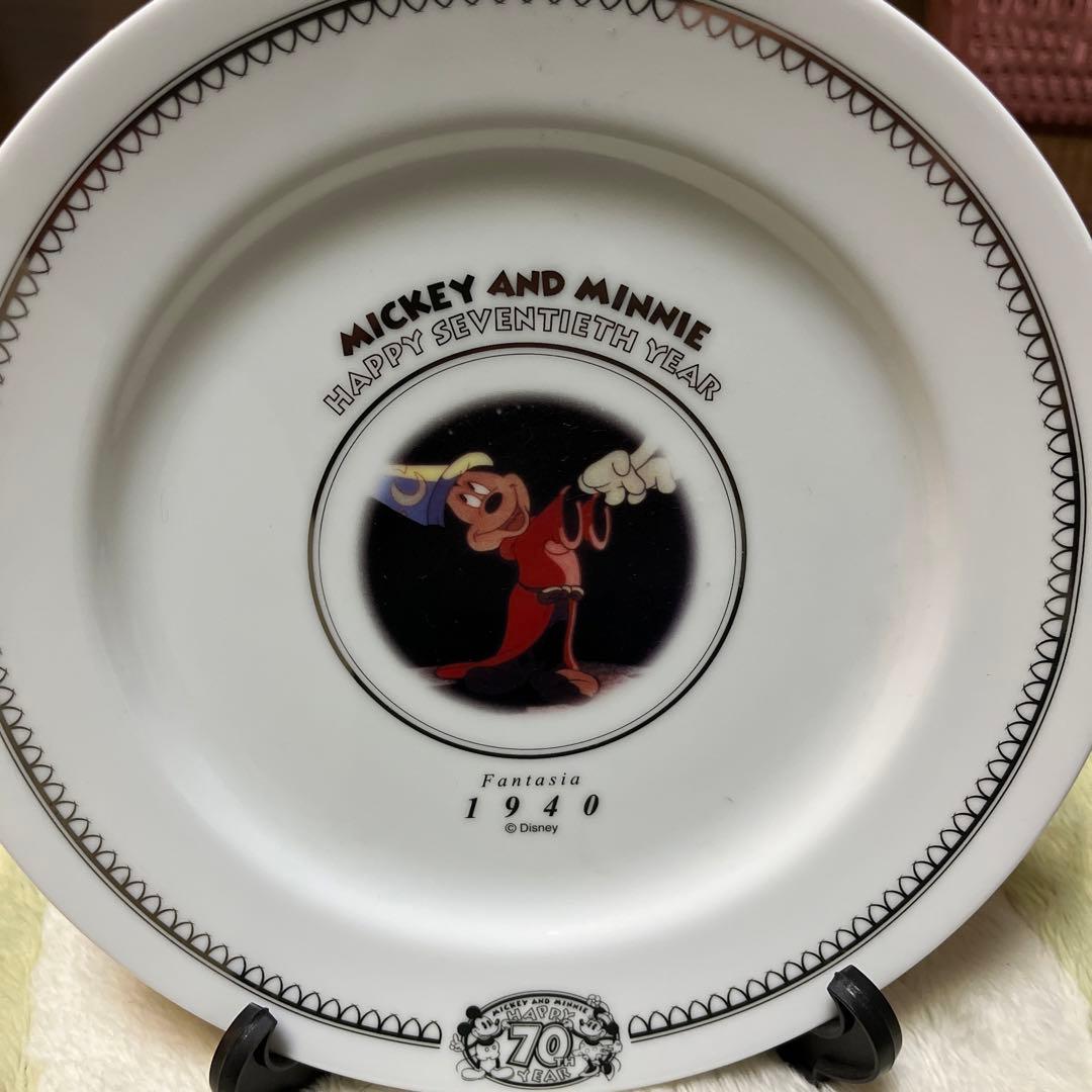 ウォルトディズニー ミッキー&ミニー70周年記念 お皿5枚セット - メルカリ