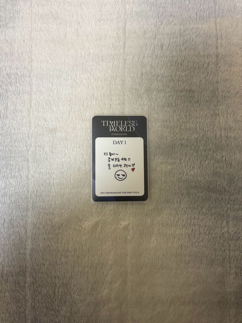 ZB1 テレ ソウルコン ゼロズゾーン トレカ 韓国 DAY1 - メルカリ