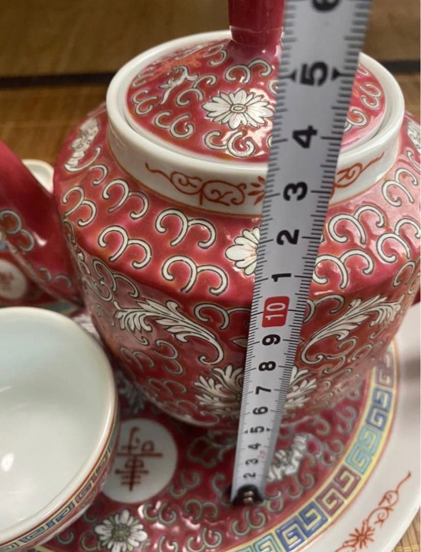 中国景德鎮 煎茶道具  茶器セット　年代品  输出品