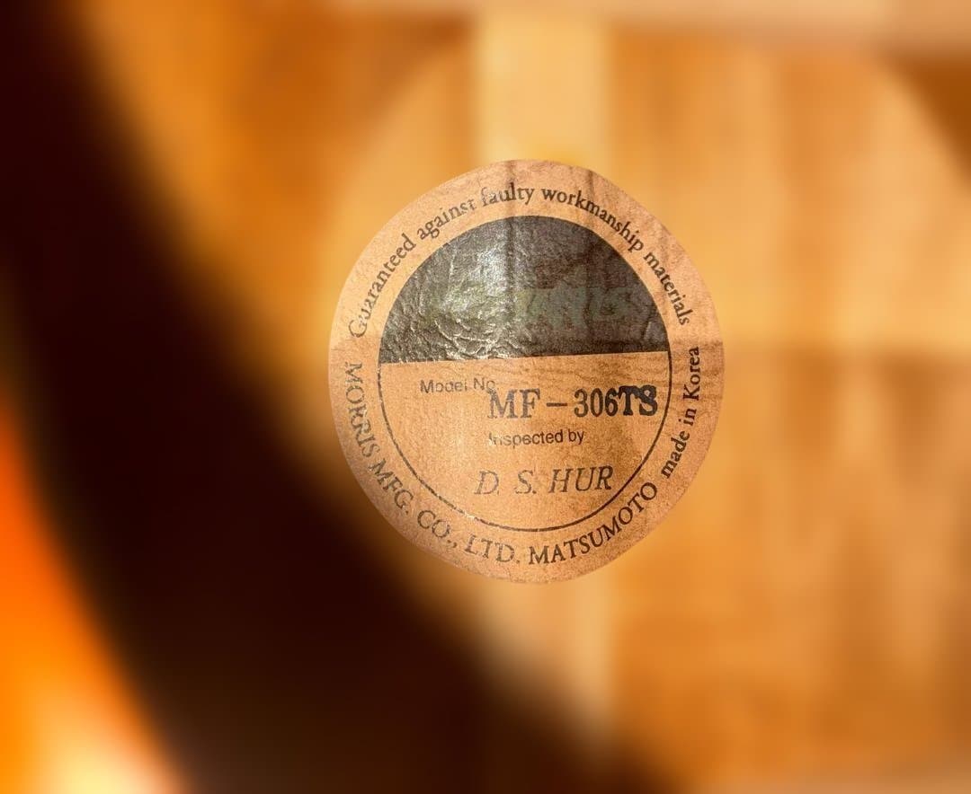 ★綺麗な音色！超希少・美品モーリスMF306TS/弦高調整済・試聴動画有り★