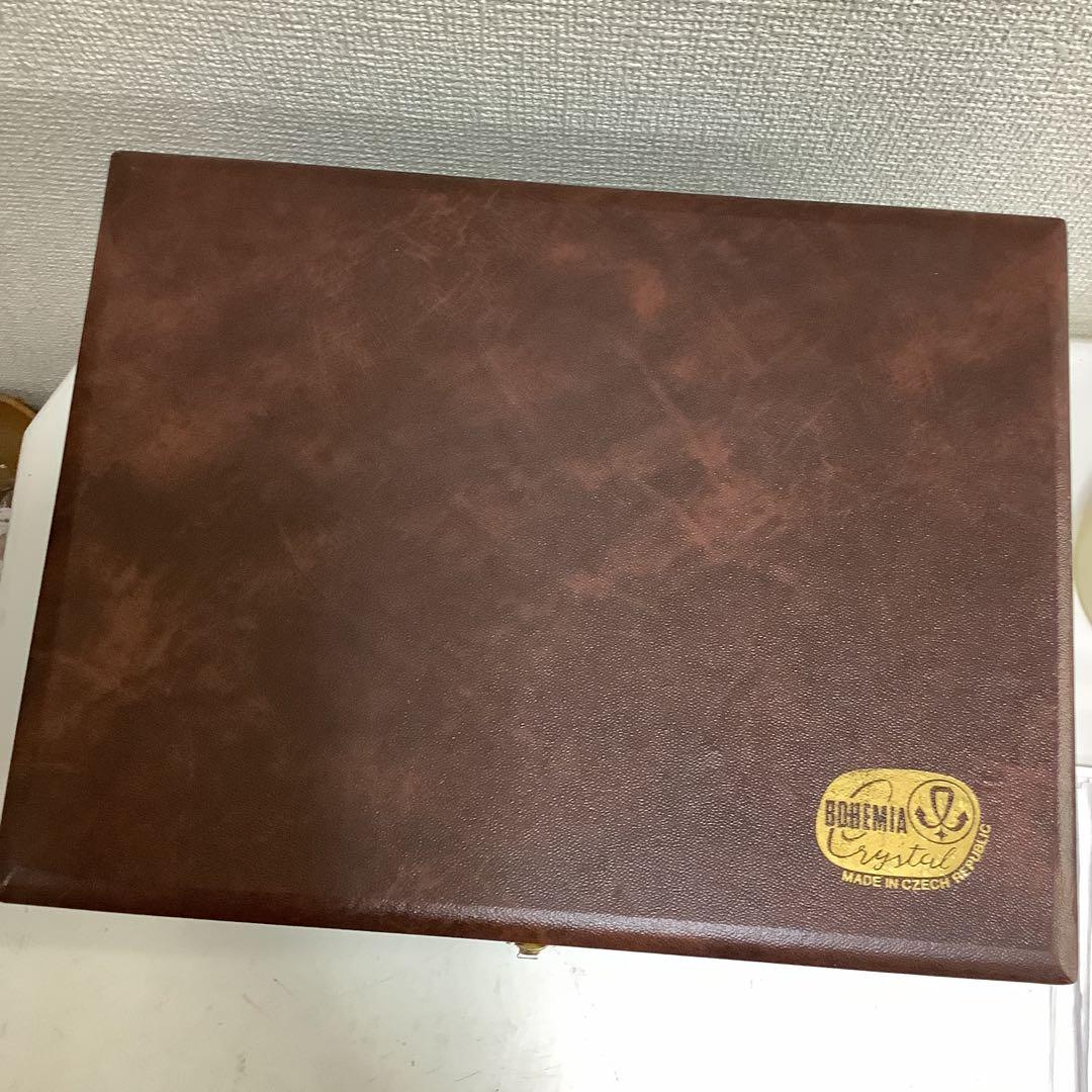 6049⑧カットクリスタル花瓶 約25cm 高 - メルカリ