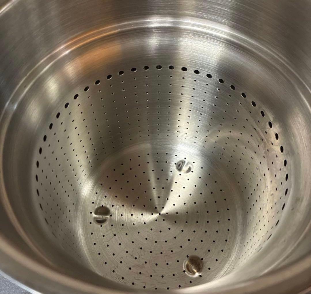 フィスラー　プロコレクション マルチスター　パスタ鍋　スチーマー　ステンレス