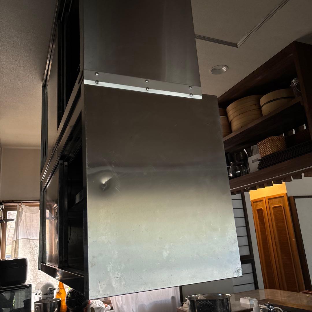 7月30日迄　ステンレス　扉付き収納　業務用　tanico 連結2台　吊り戸棚