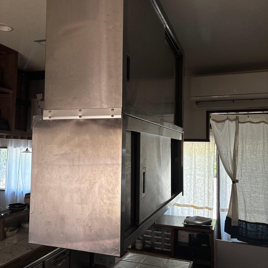 7月30日迄　ステンレス　扉付き収納　業務用　tanico 連結2台　吊り戸棚