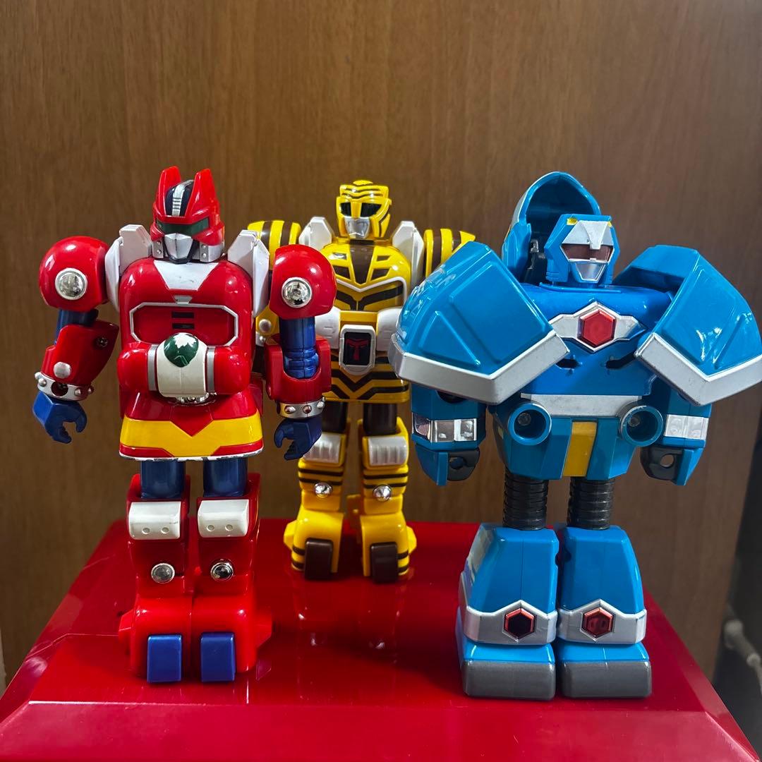 テツワン探偵ロボタック ジシャックチェンジシリーズ 3体セット - メルカリ