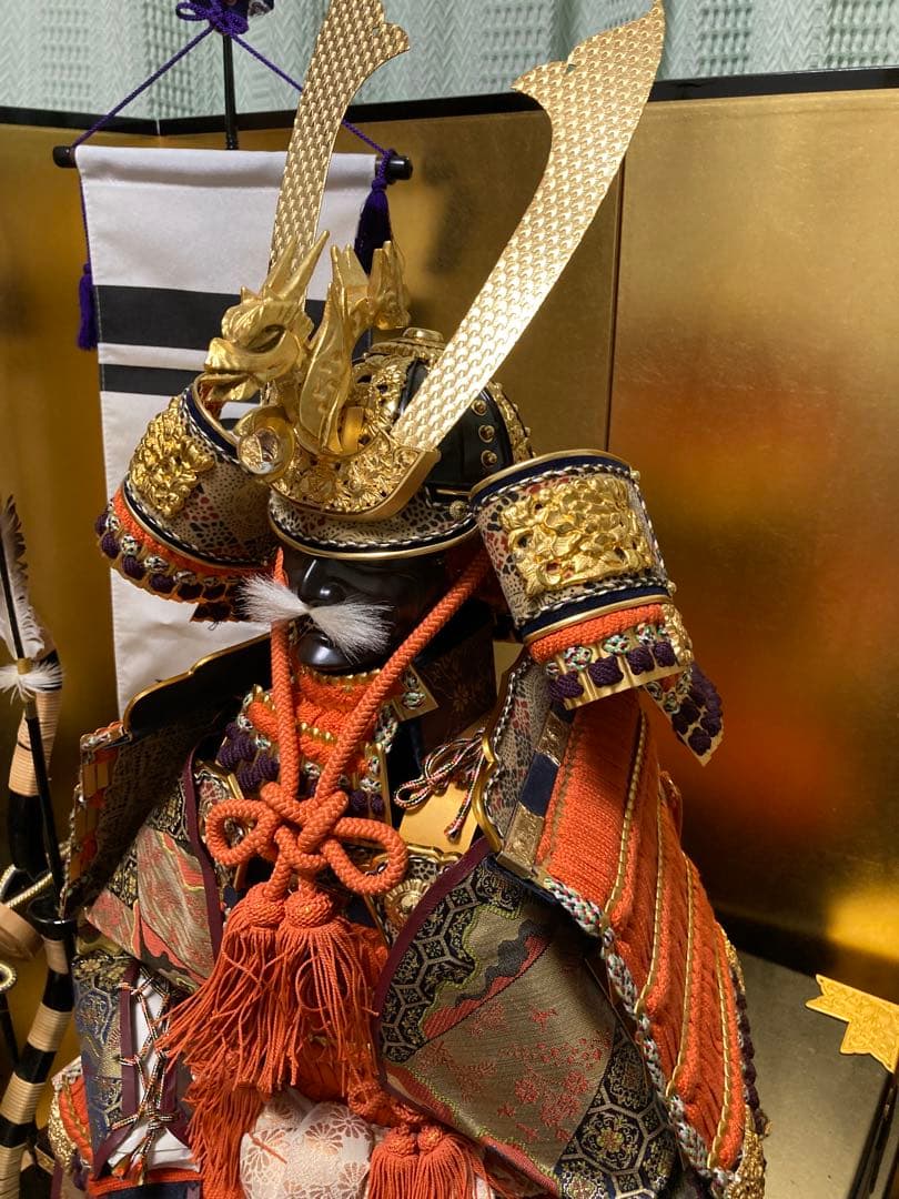 緊急大幅値下‼️✨中古品ですが超超美品‼️見て感動！甲冑鎧兜　大鎧　京都　加茂芳春作