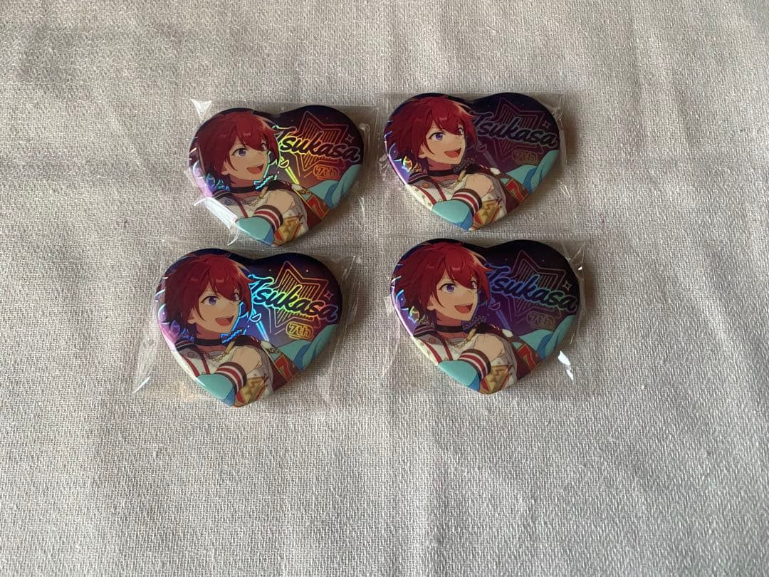 あんスタ 朱桜司 缶バッジ - メルカリ