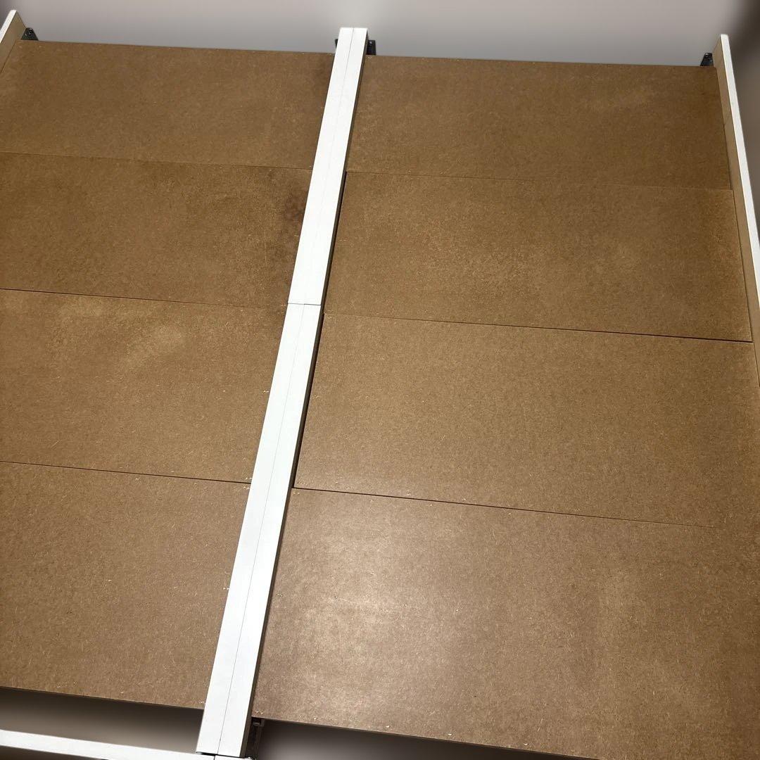 ①シングル ベッドフレーム ホワイト 1台のみ　美品