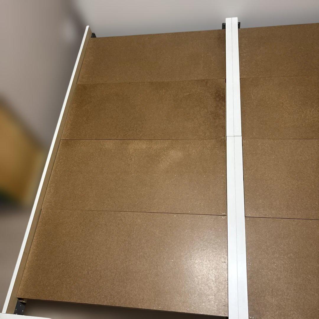 ①シングル ベッドフレーム ホワイト 1台のみ　美品