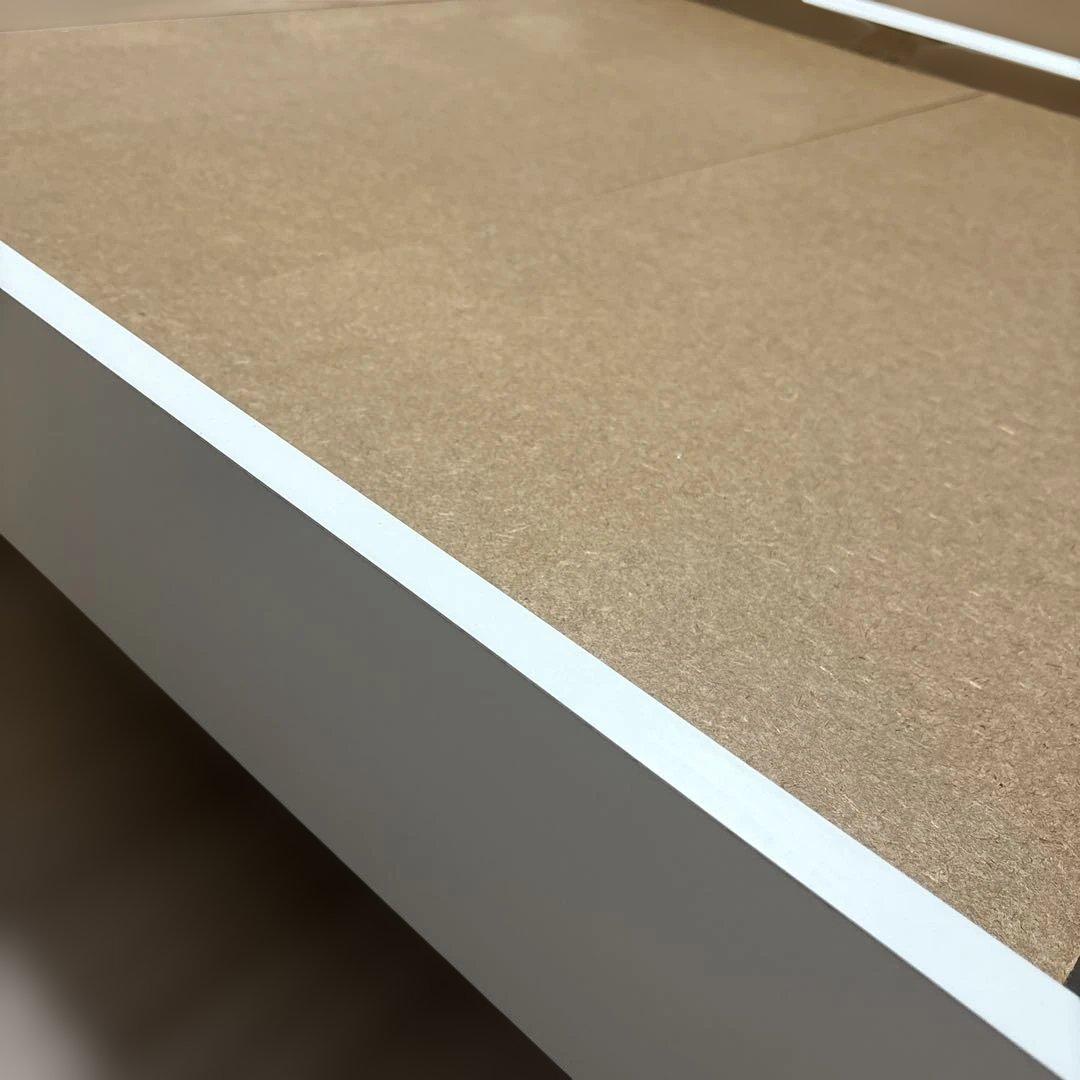 ①シングル ベッドフレーム ホワイト 1台のみ　美品