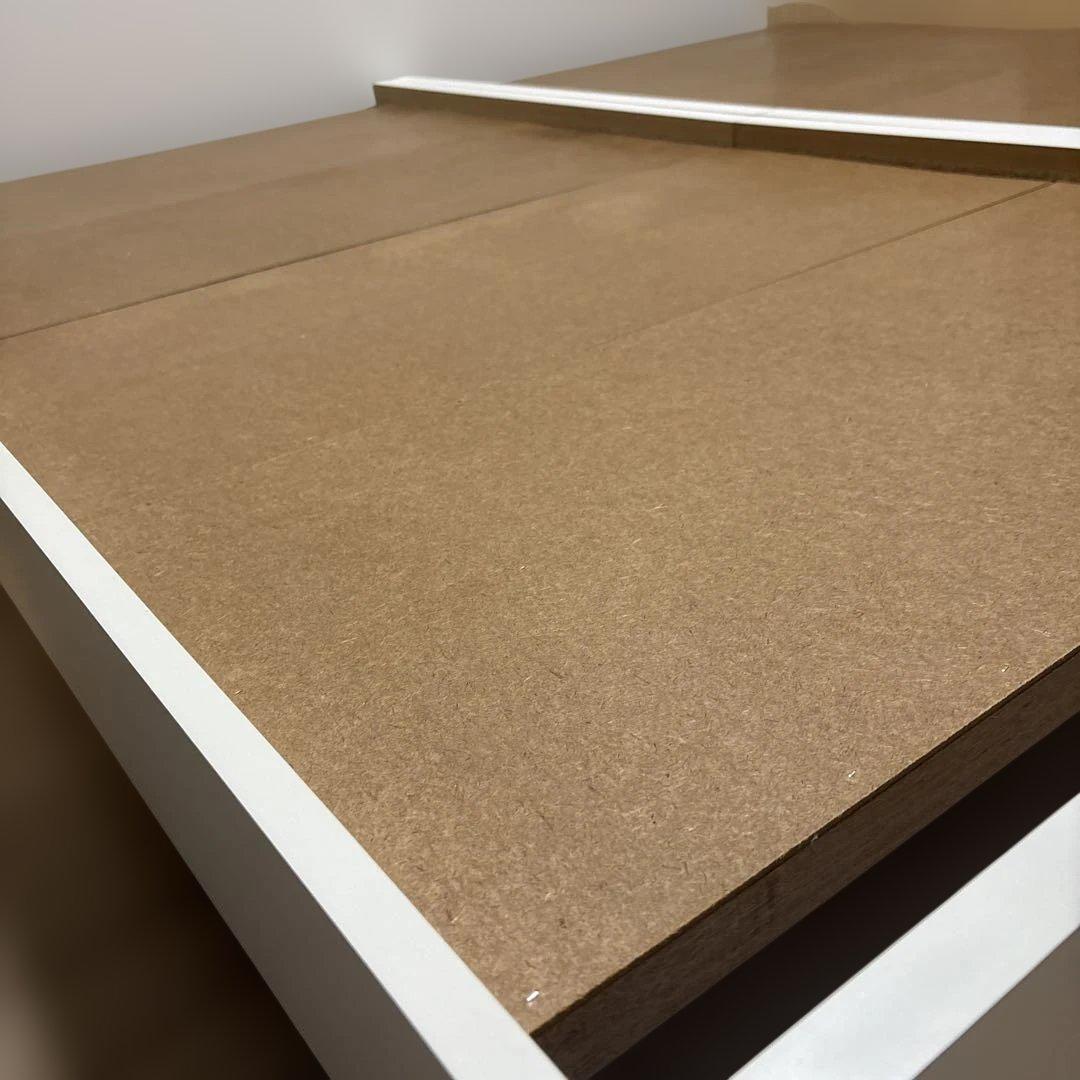 ①シングル ベッドフレーム ホワイト 1台のみ　美品