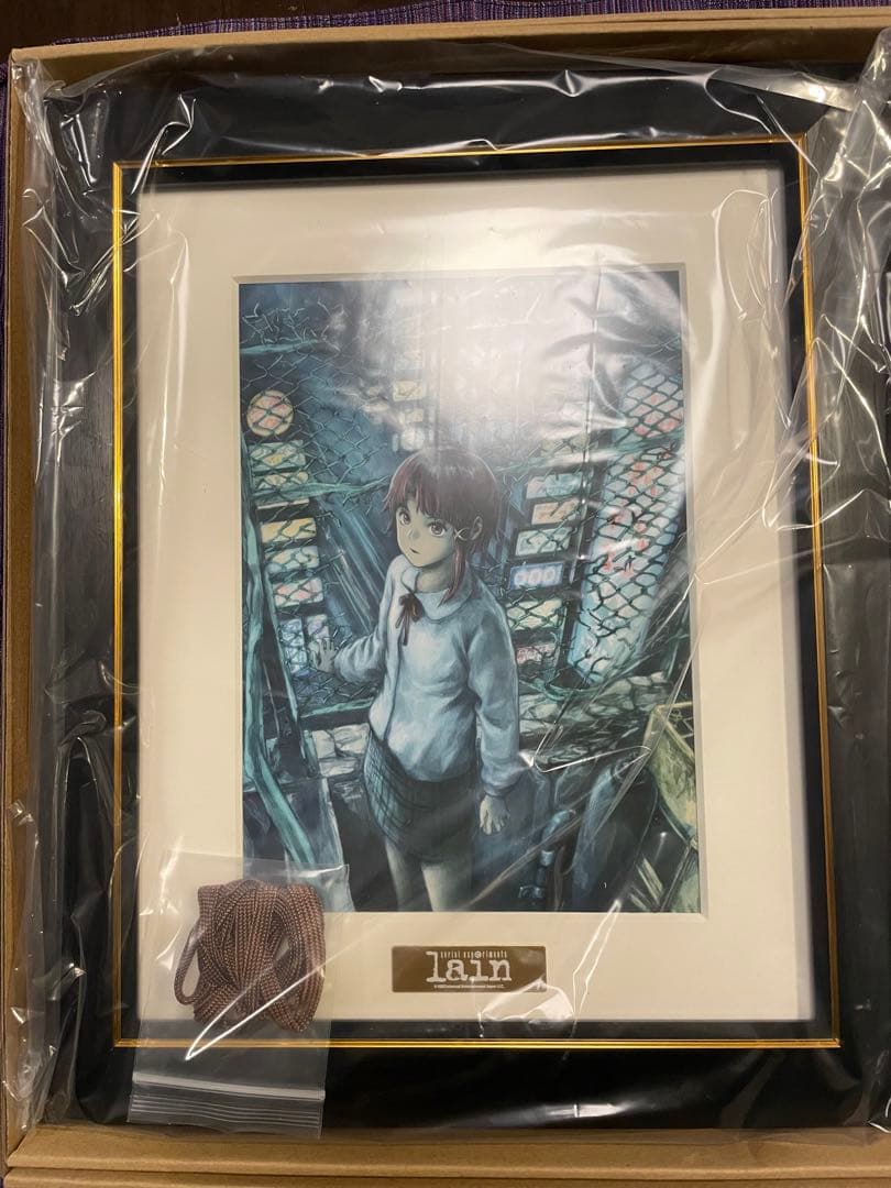 serial experiments lain スクラッチ　キャラファイングラフ 祝・安倍𠮷俊画業30周年記念！ 「「serial experiments lain