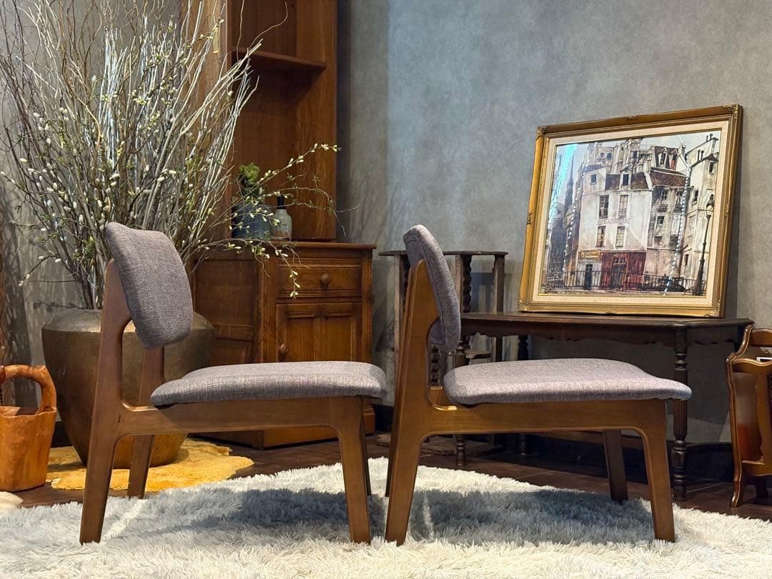 ピノ ダイニングチェア リビングチェア ローチェア リラックス 北欧 IR