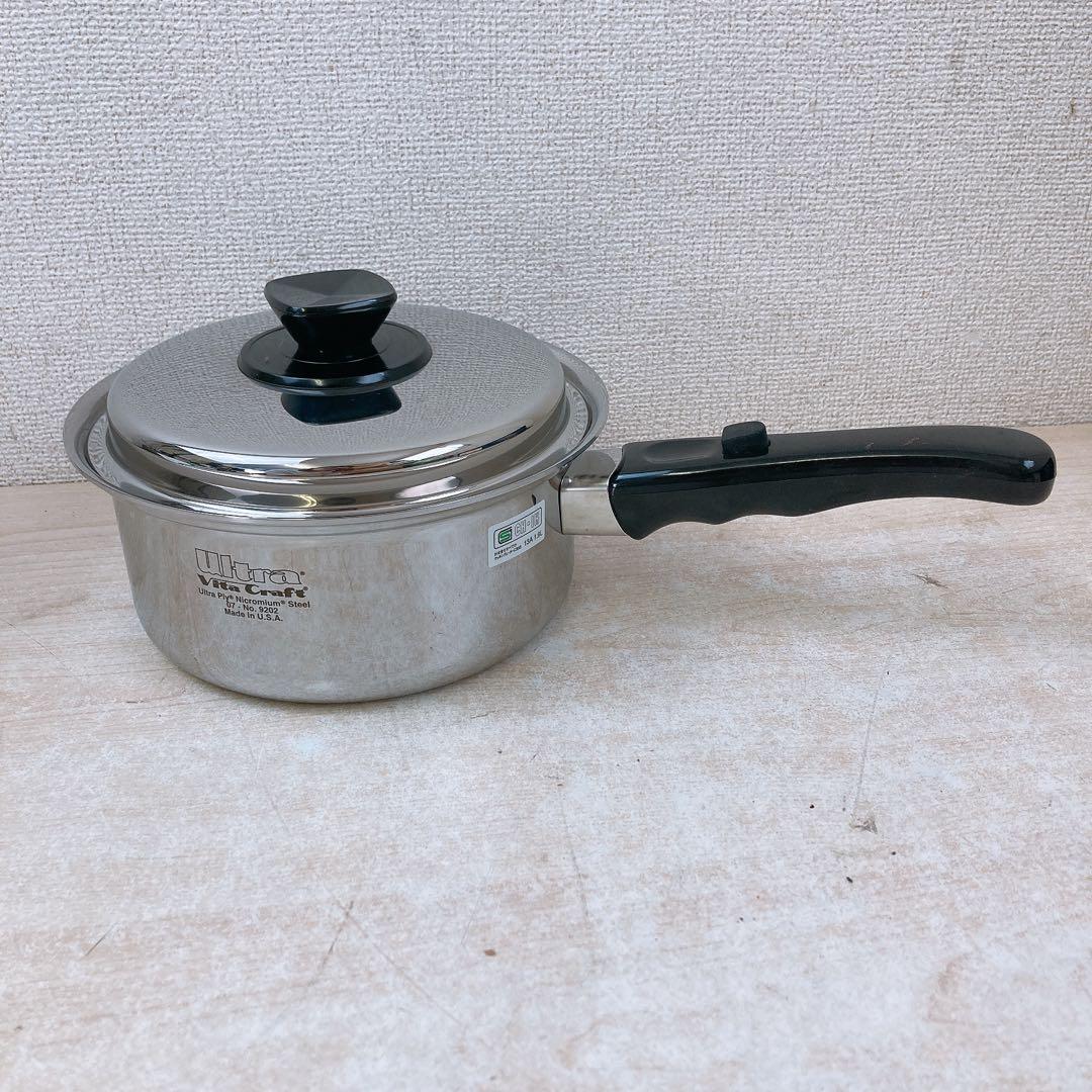 ビタクラフト ウルトラ 片手鍋 1.9L 直径約20cm ステンレス 自宅保管品