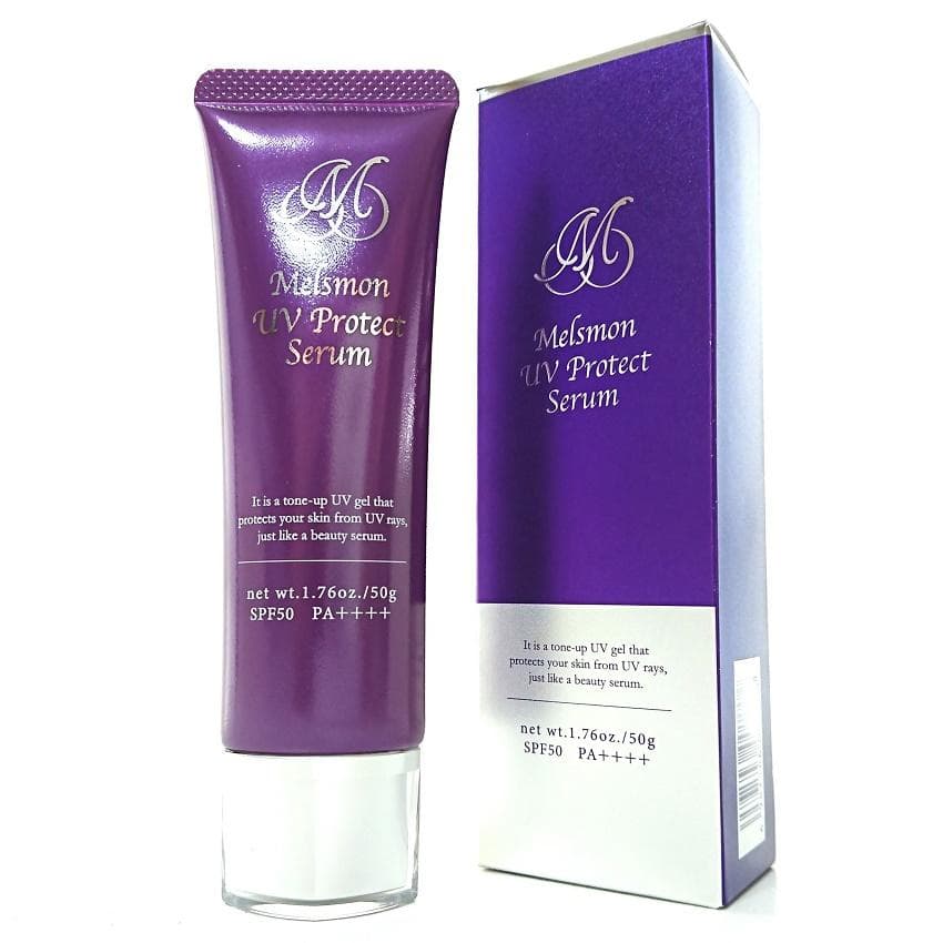 新品*未開封メルスモン UVプロテクトセラム 日焼け止め化粧下地 50ｇ 2本