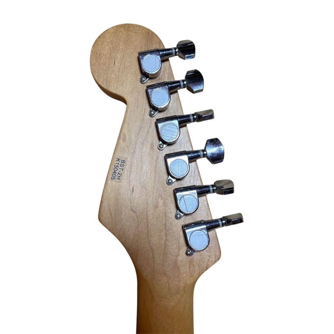 良品】BUSKER'S BST-2H キルトメイプル ハムバッカー ストラト
