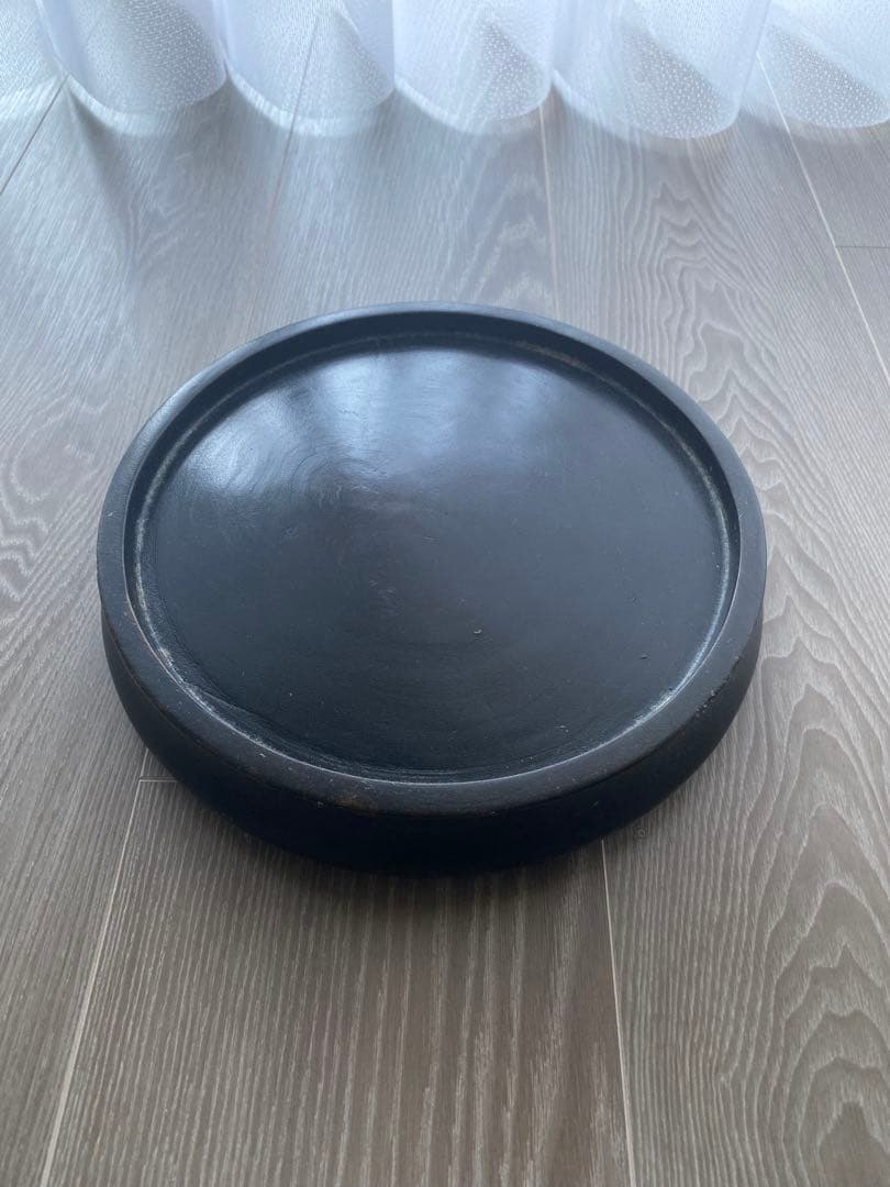 古いガラスドーム木台　 アンティークアトリエ飾り台ショーケース店舗什器