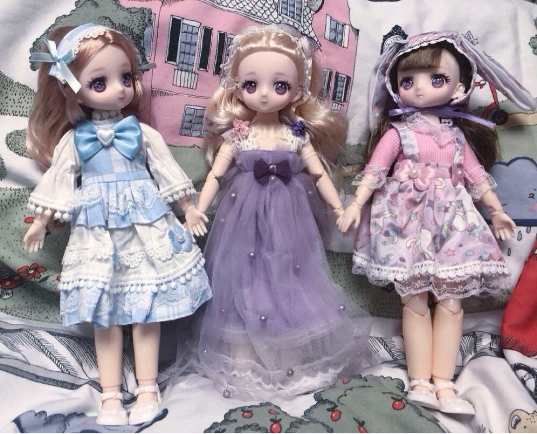 フルセット 球体関節人形 bjd 着せ替え人形　リボーンドール