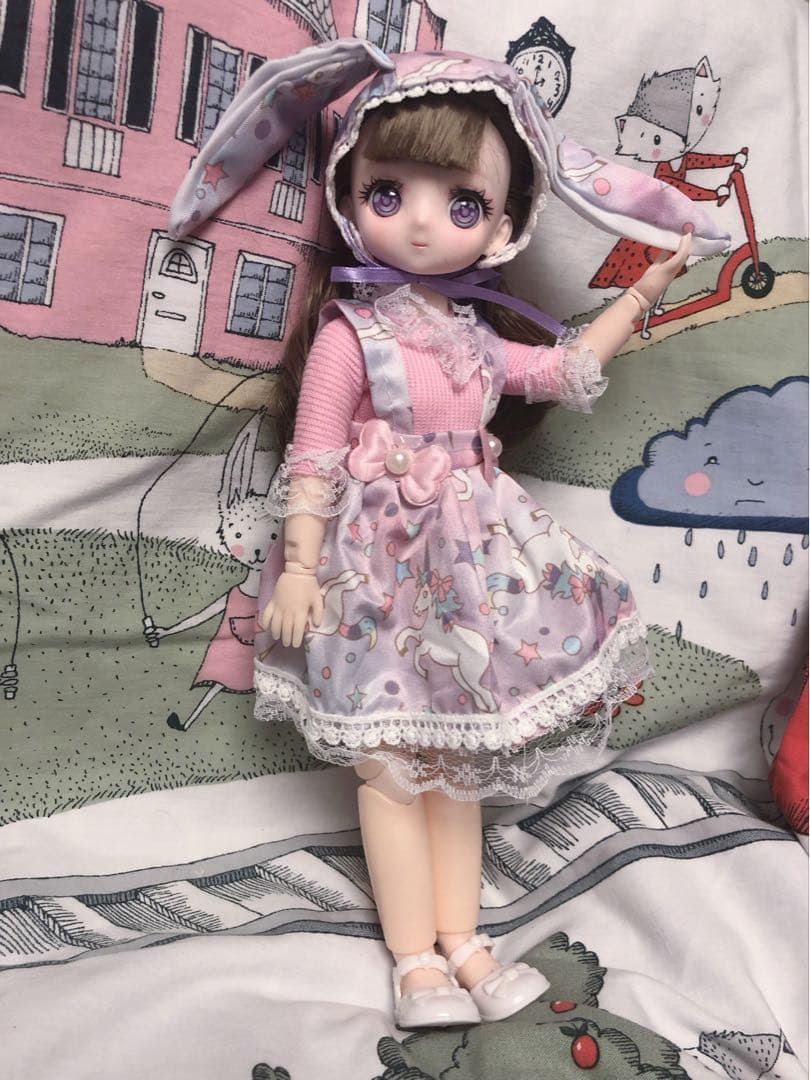 フルセット 球体関節人形 bjd 着せ替え人形　リボーンドール