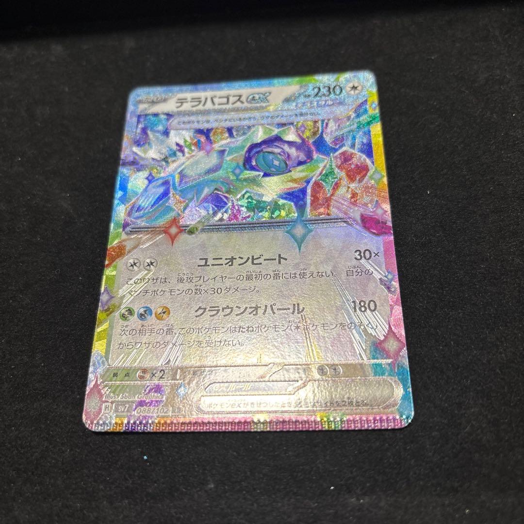 ポケモンカード テラパゴスex RR レア 圧着ミスエラーカード - メルカリ
