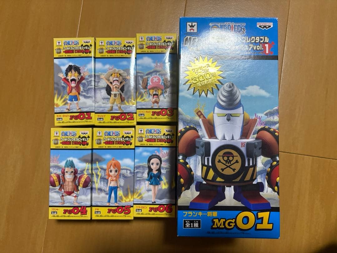 ワンピースワーコレ フランキー将軍 コンプ