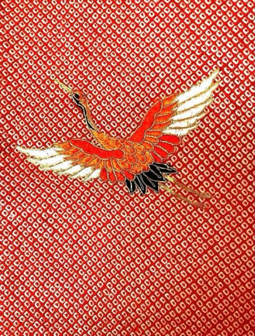 豪華総絞り‼️七五三用着物　大手百貨店扱い　着付け用小物一式付属