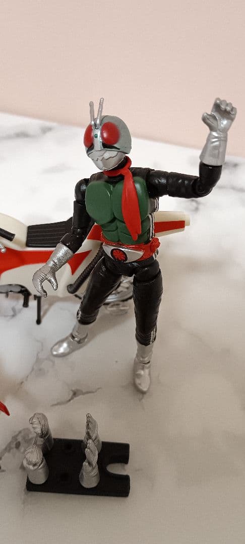 掌動駆♡SHODO-X 仮面ライダー3 仮面ライダー新1号と新サイクロン号