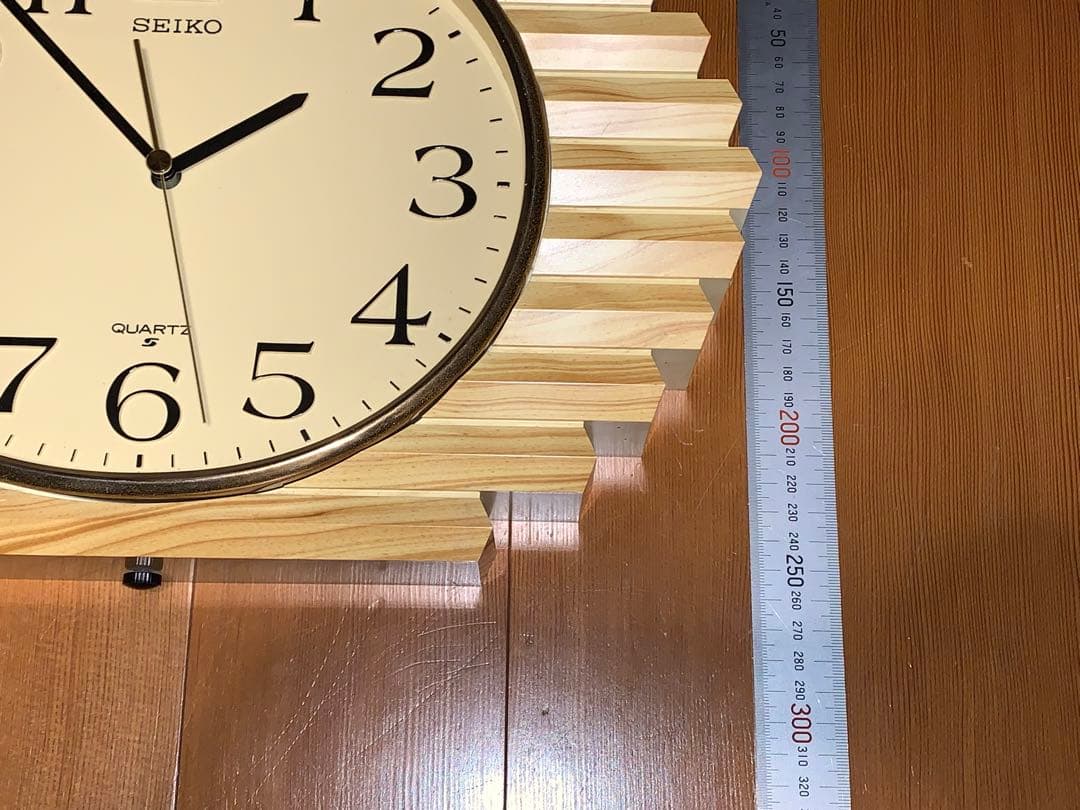 昭和レトロ　動作品　SEIKO セイコー　掛時計　ミッドセンチュリー