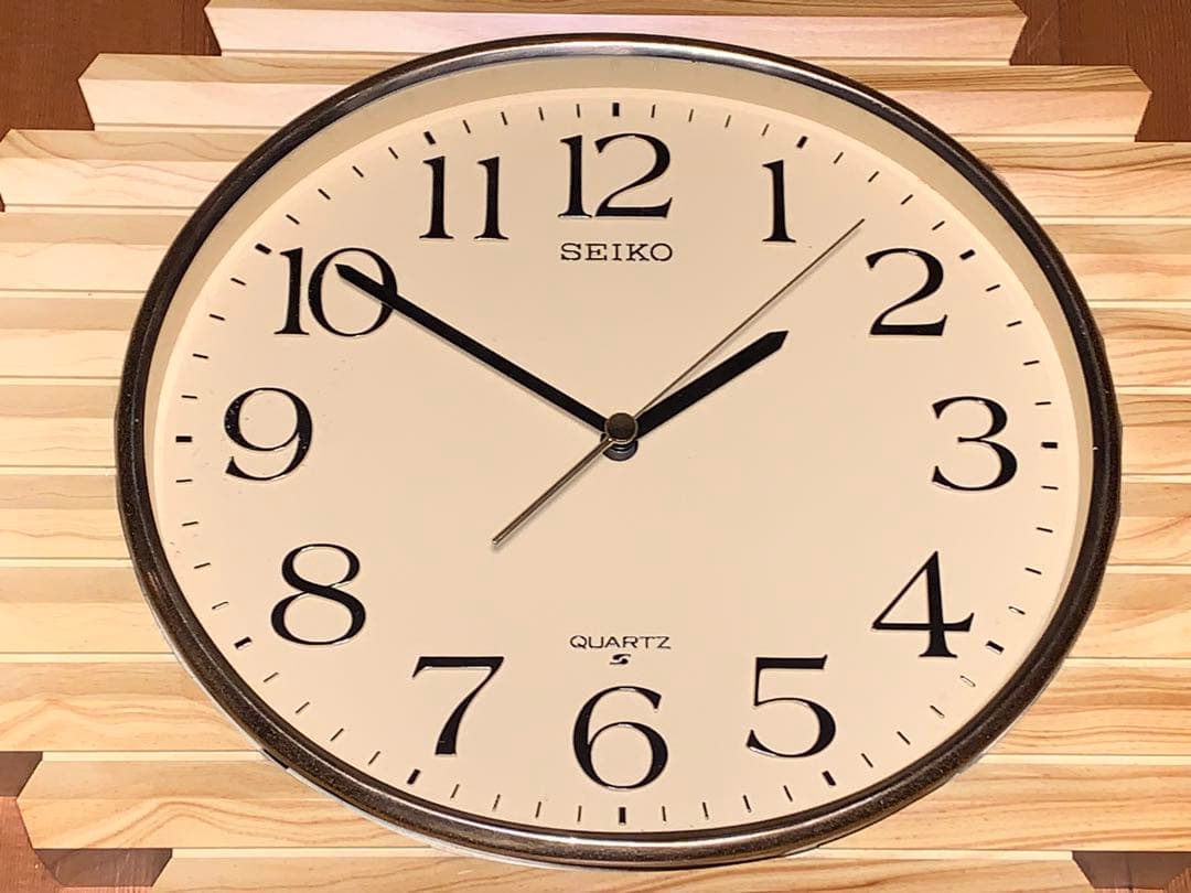 昭和レトロ　動作品　SEIKO セイコー　掛時計　ミッドセンチュリー