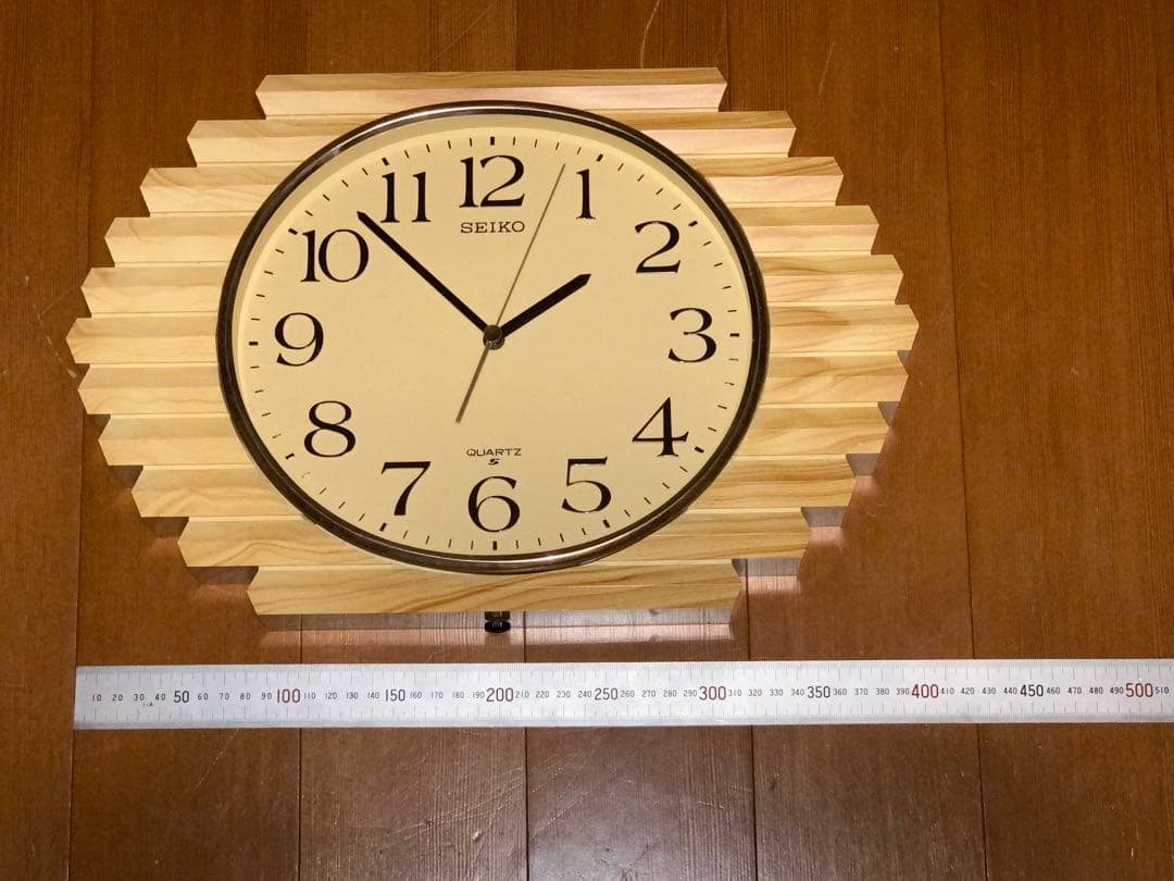 昭和レトロ　動作品　SEIKO セイコー　掛時計　ミッドセンチュリー
