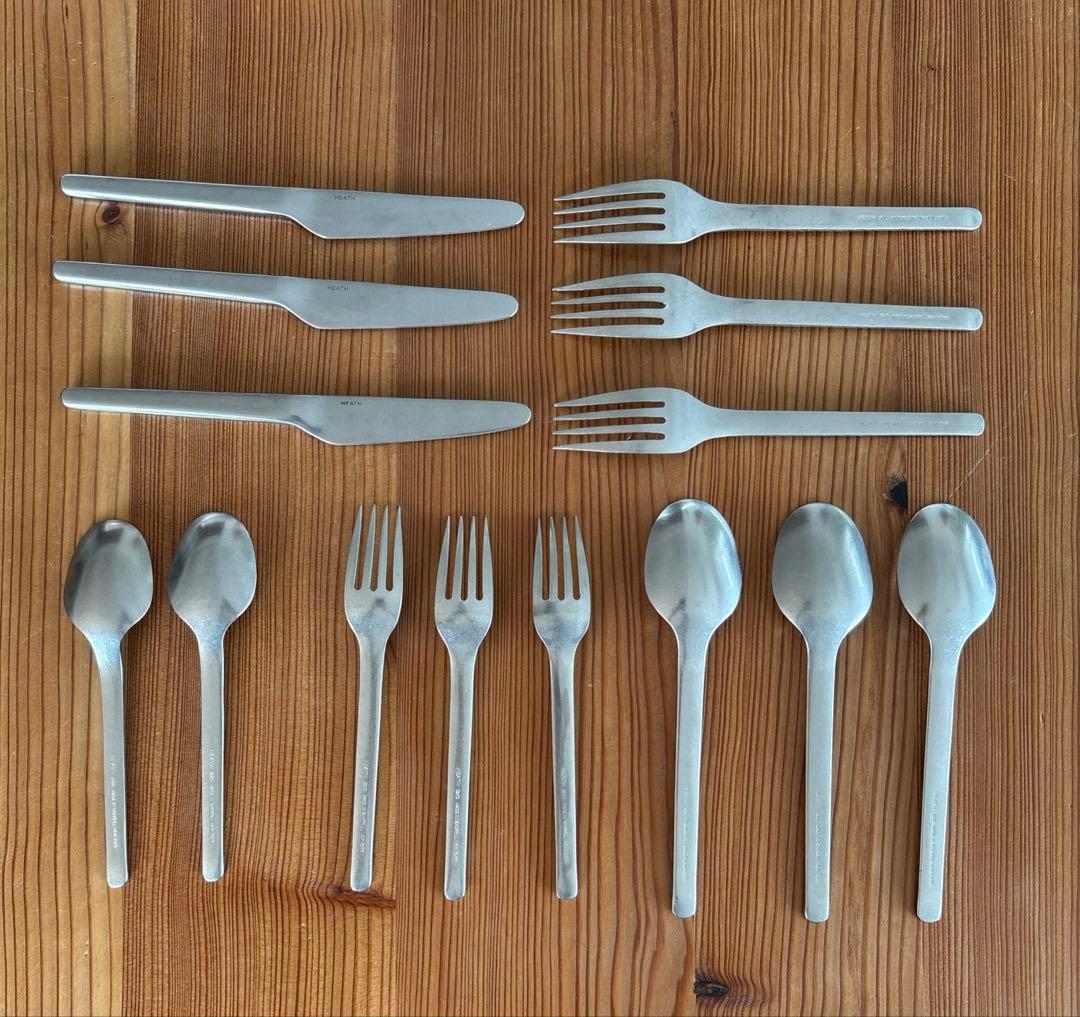 【Heath Ceramics】Muir Flatware x 3