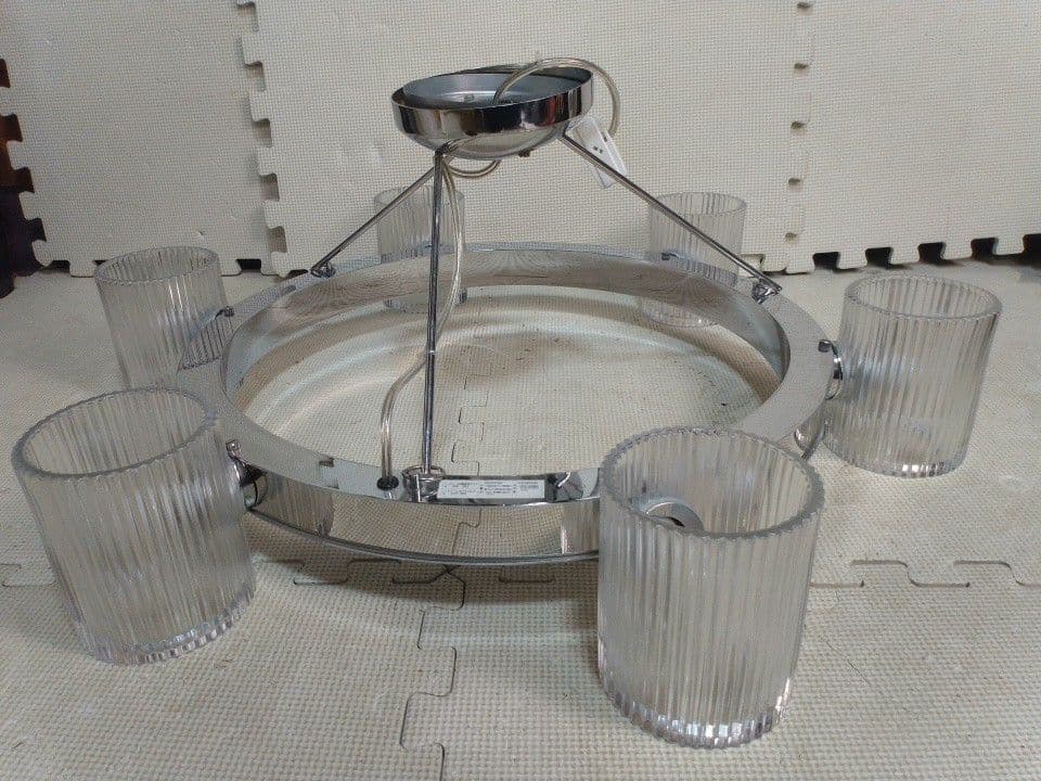 ヤマギワ フレア yamagiwa Flare C2201C 6灯シャンデリア