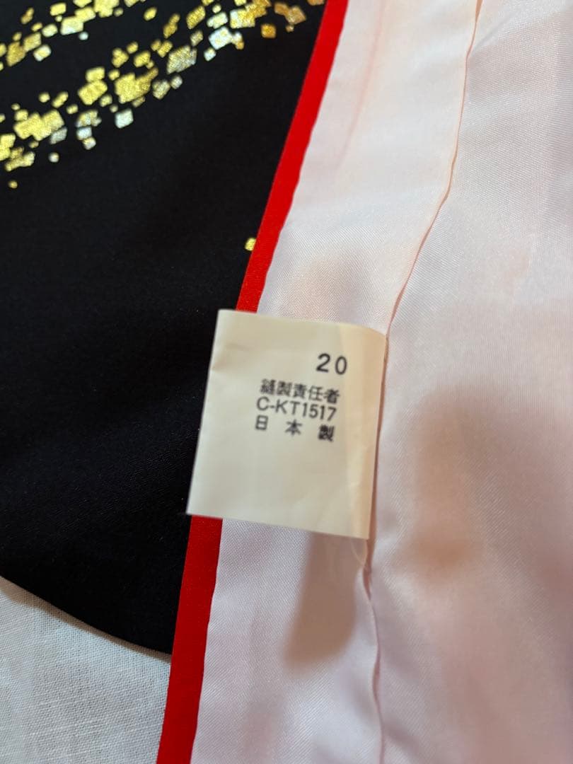 七五三用 赤色 着物 セット