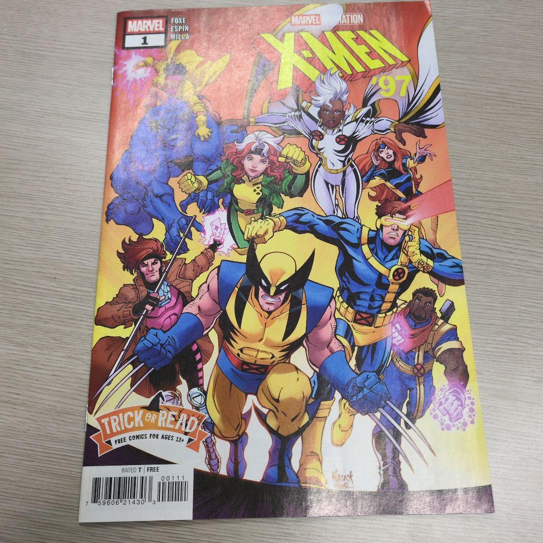 スパイダーマン・X-Men・ゴジラ・ヴェノム コミックリーフセット