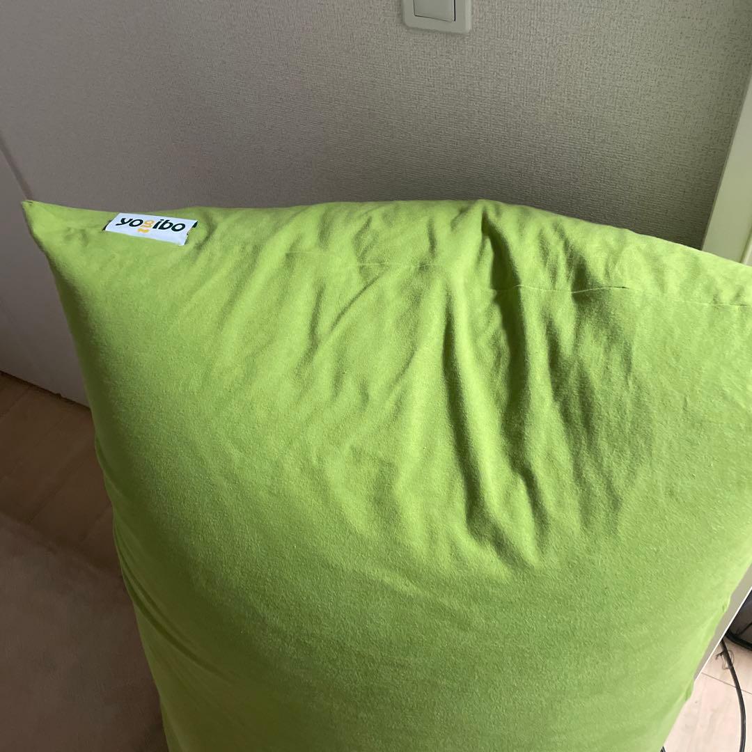 yoibo グリーン ビーズクッション