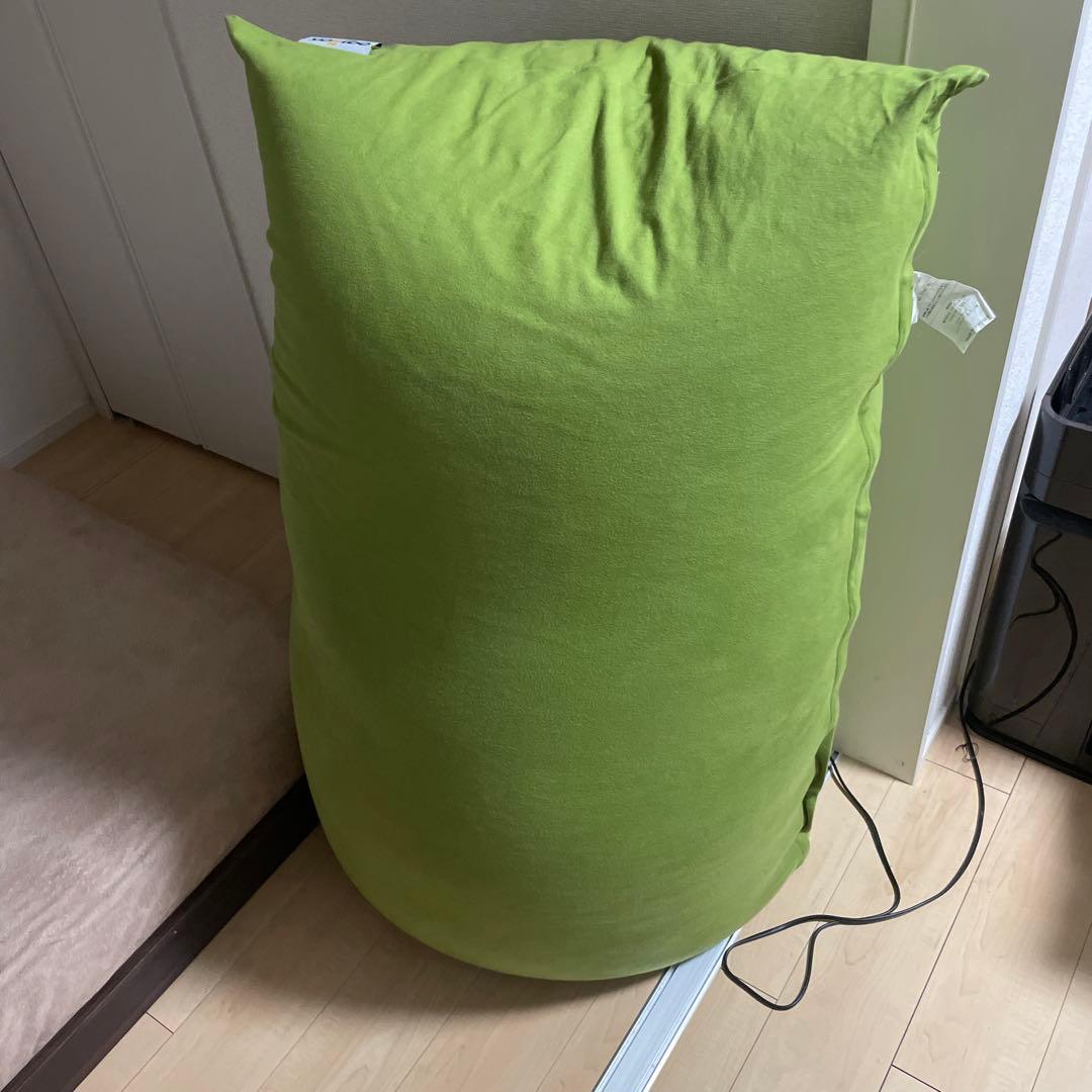 yoibo グリーン ビーズクッション