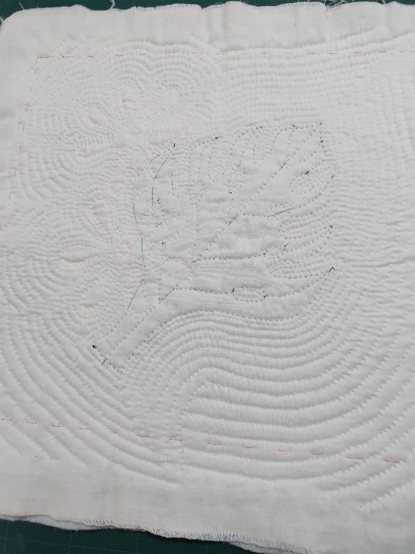 ハワイアンキルトトートバッグ　手づくり