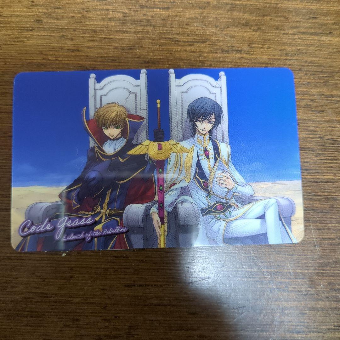 コードギアス トレーディングコレクトカード スペシャルデザイン全5