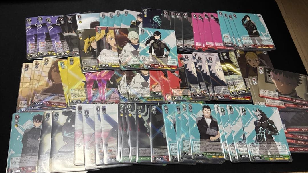 【調整パーツ有・値下げ可】ヴァイスシュヴァルツ 怪獣8号　8扉