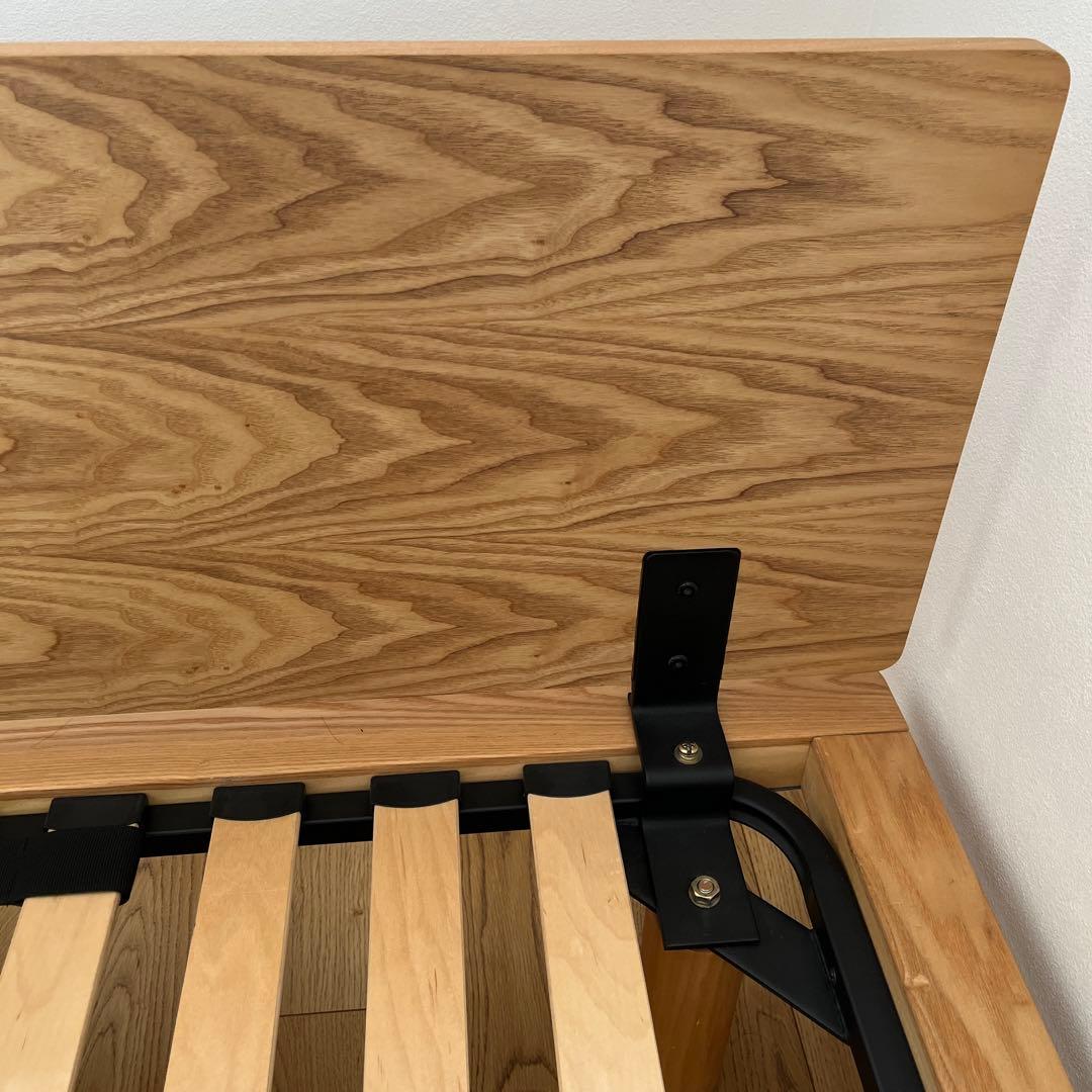 無印良品 木製ベッドフレーム用クッションパーツのみ ソファベッド セミシングル