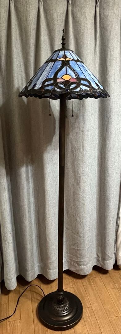 希少　BIEYE 照明　フロアライト　フロアスタンドライト　ステンドグラス