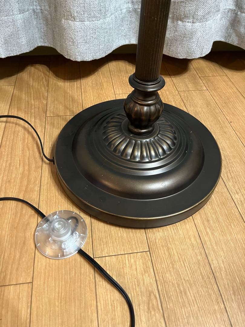 希少　BIEYE 照明　フロアライト　フロアスタンドライト　ステンドグラス