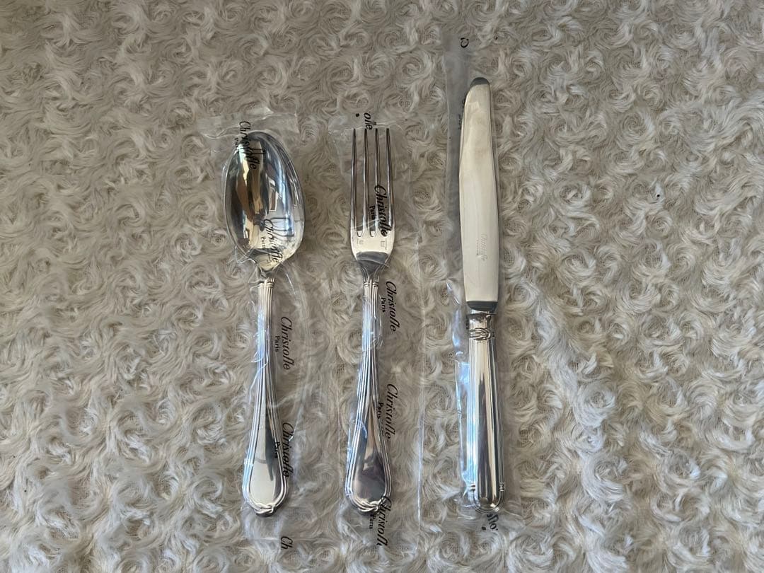 クリストフル　カトラリーセット　オセアナ　ディナーセット〈6本セット〉ペア