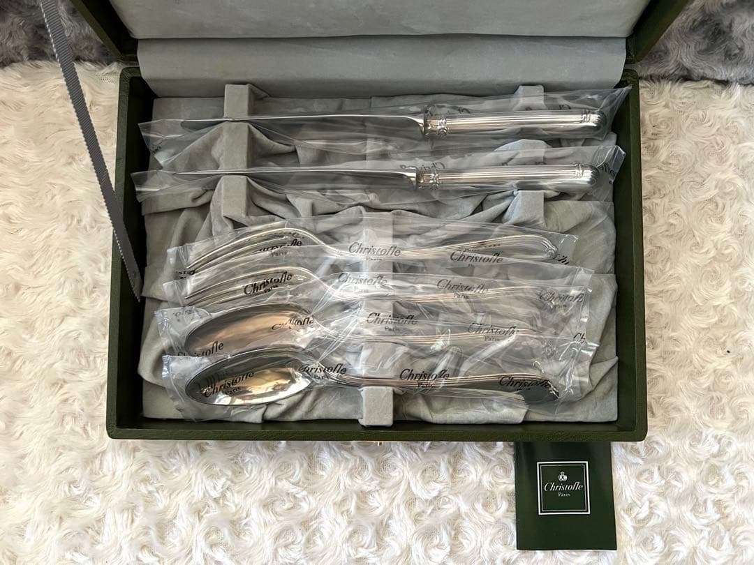 クリストフル　カトラリーセット　オセアナ　ディナーセット〈6本セット〉ペア