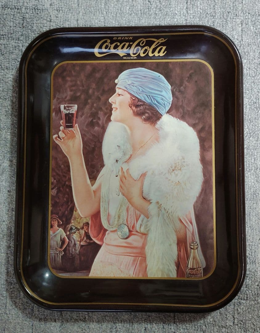 コカ・コーラレトロトレイ3点セット